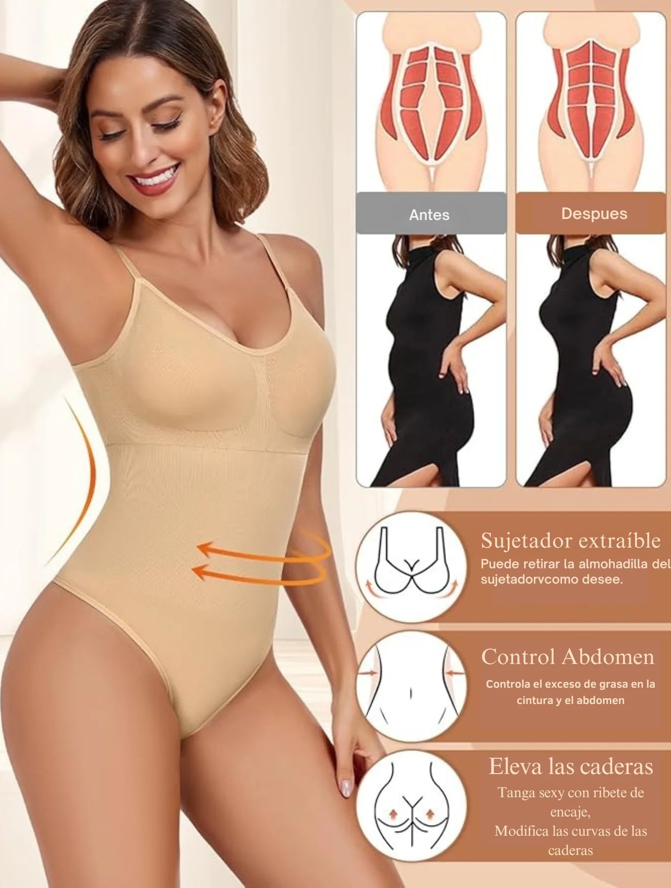 Body Moldeadora - Reduce 2 tallas al instante