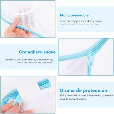 Bolsa para lavar sujetadores