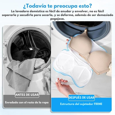 Bolsa para lavar sujetadores