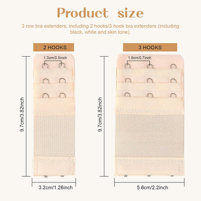 Pack 4 Extensores Para Sujetador