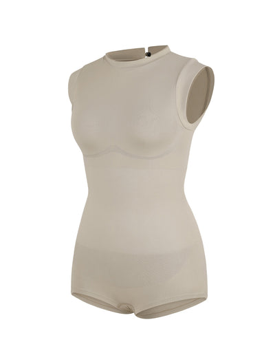 Body Sin Mangas De Cuello Alto - Elegancia, Comodidad Y Control 360°