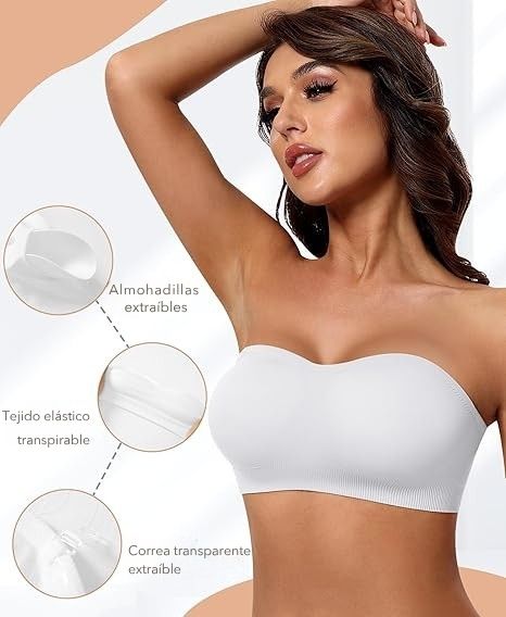 Sujetador sin tiras Pushup - Shapeher