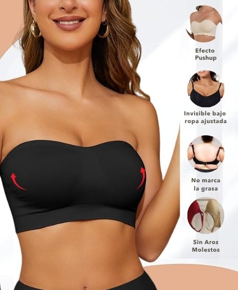 Sujetador sin tiras Pushup - Shapeher